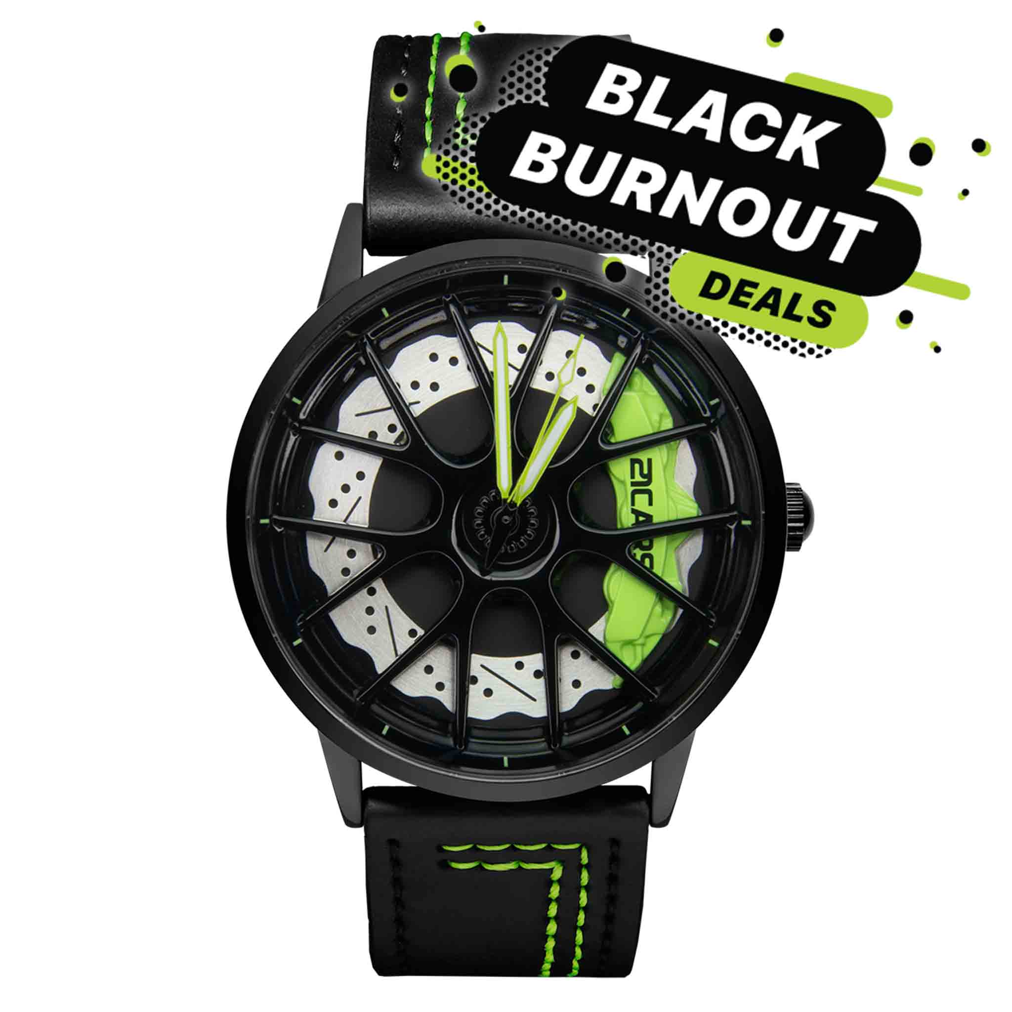 🔥 BLACK BURNOUT DEALS 🔥 Trackmaster GT3 - Grün - Grün I Non-Spin