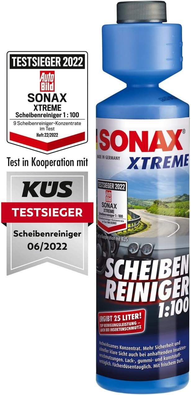 SONAX Innenraum und Scheiben Set mit Tasche | 11-teilig