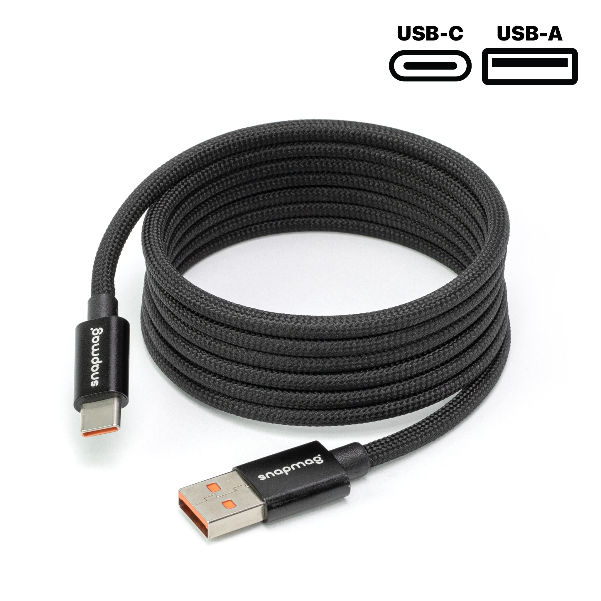 USB-A to C | 1.5 m | BLACK EDITION